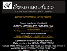 Tablet Screenshot of expressimoaudio.com